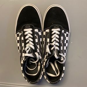 Checkered Vans